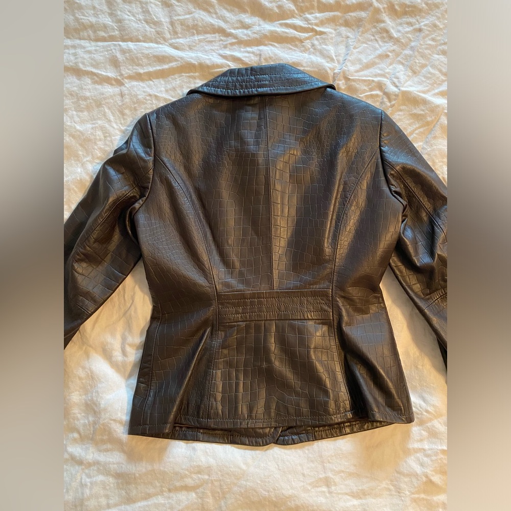 Euc Pendleton Leather Jacket - image 2